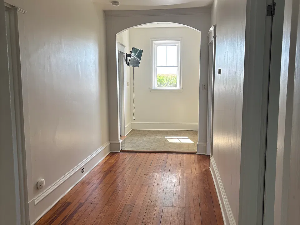 Hallway and small room