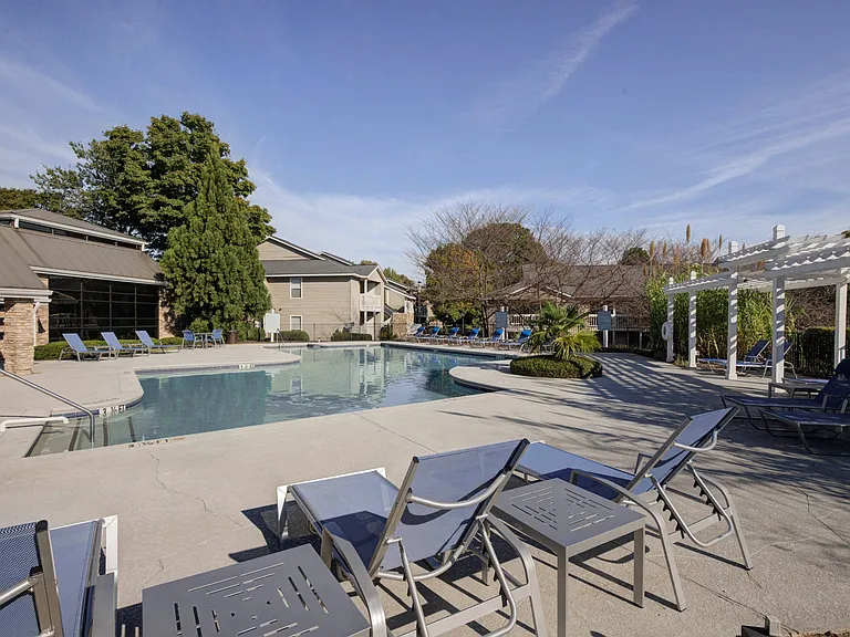 Expansive Pool Area
