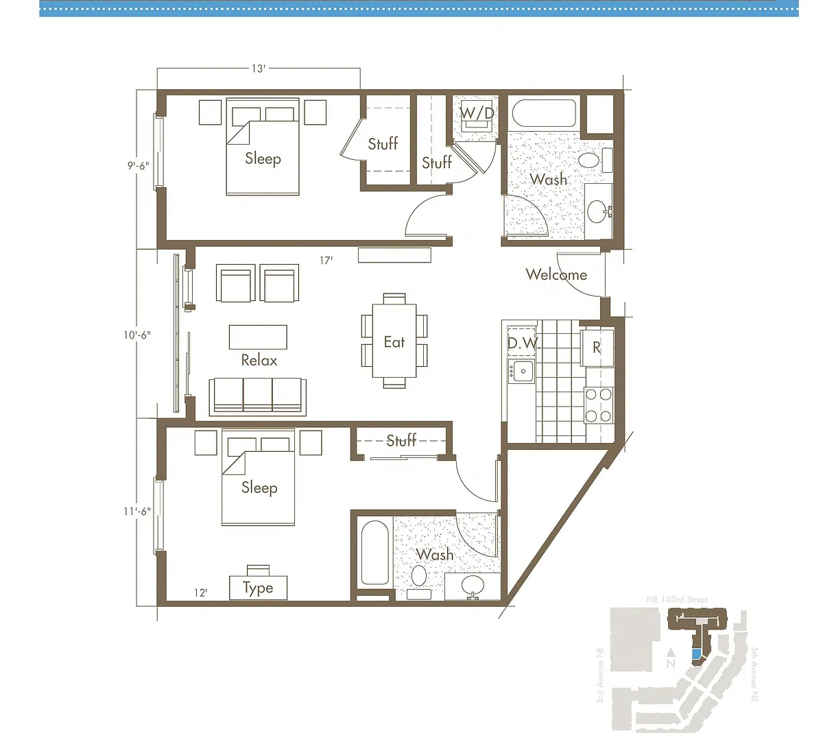 Floor plan B14