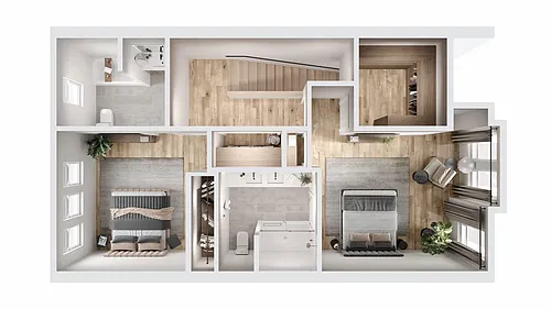 Floor plan Plan C
