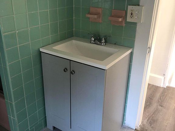 Bathroom with new vanity