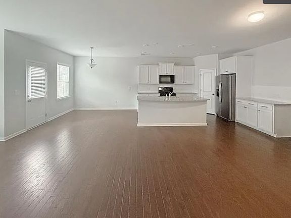Family room and dining area