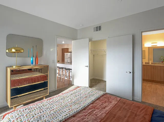 On suite bathroom in 2 bedroom model home