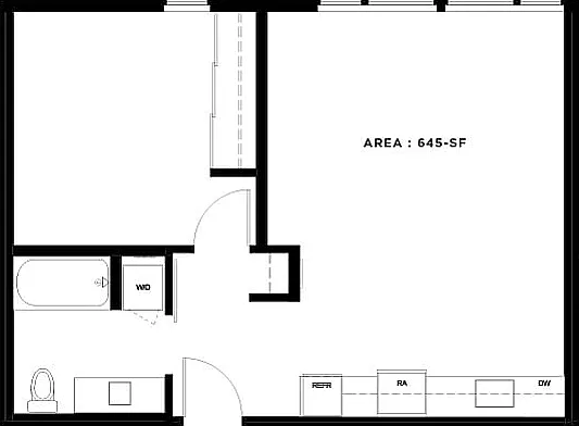 1 Bed, 1 Bath - Apt G (Income Qualified) 1 Bed, 1 Bath - Apt G (Income Qualified)