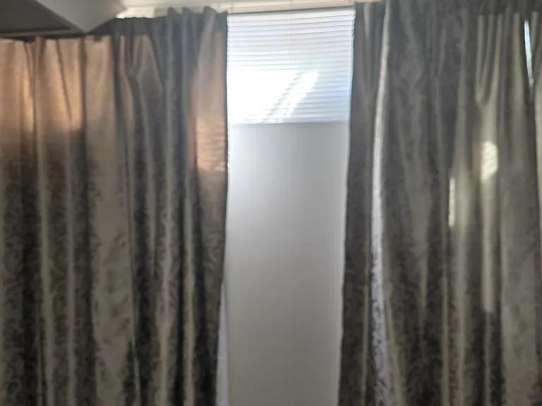 There are 2 small windows & 1 large egress window in the bedroom.