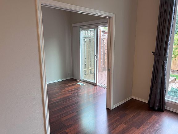 Bonus room to backyard