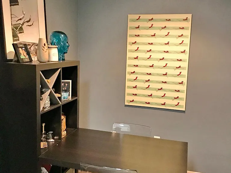 Dining Area - Wall is now an accent wall.