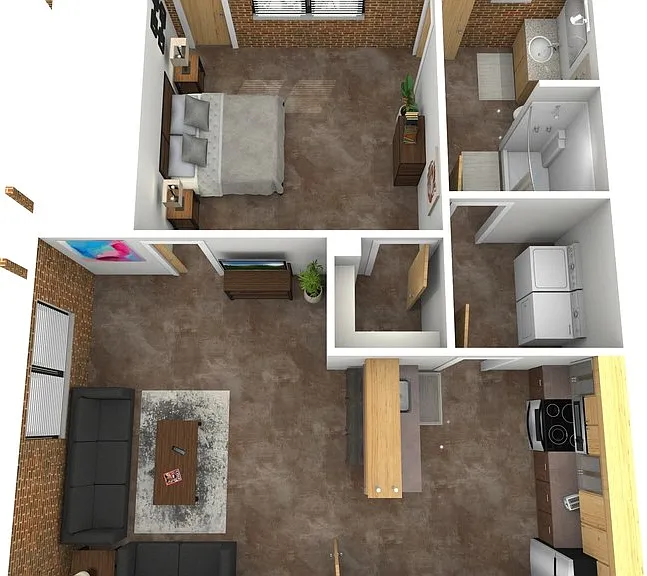 Louis Armstrong Floorplan Diagram