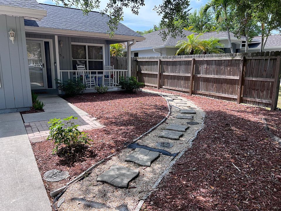 Front entrance view access to back yard