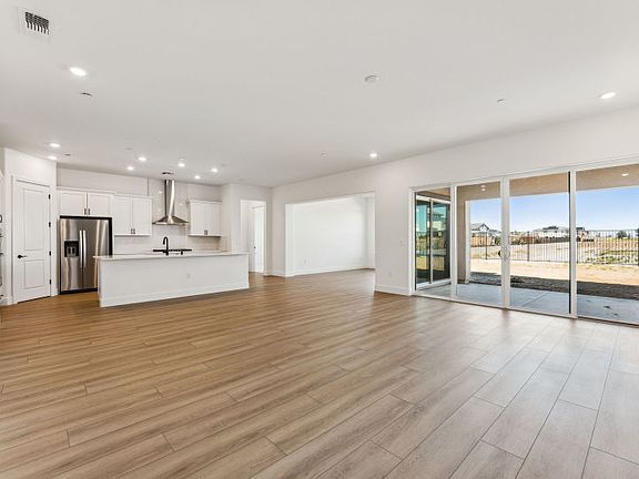 Open gathering room for entertaining