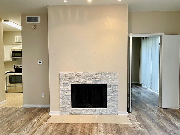 Modern fireplace