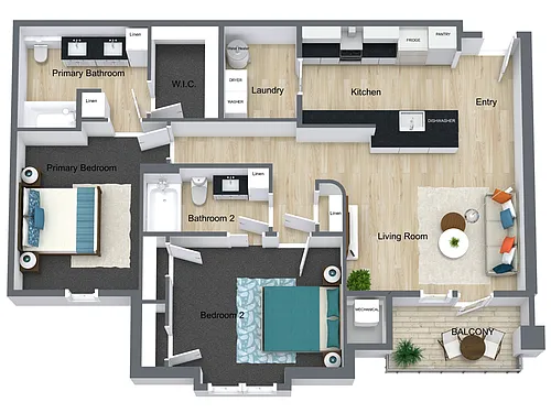 Floor plan Broadway
