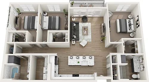 Floor plan Walnut