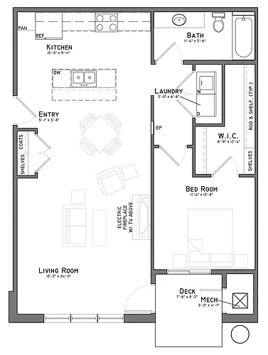 Floor plan Buffalo