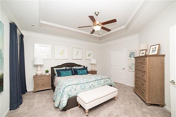 Lanier Owner's Suite. *Picture shown is Carnation Place Model Home. Options & Selections may vary.*