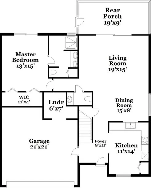 4 bed, 2.5 bath, 1867 sqft, $3,710 — Photo 3