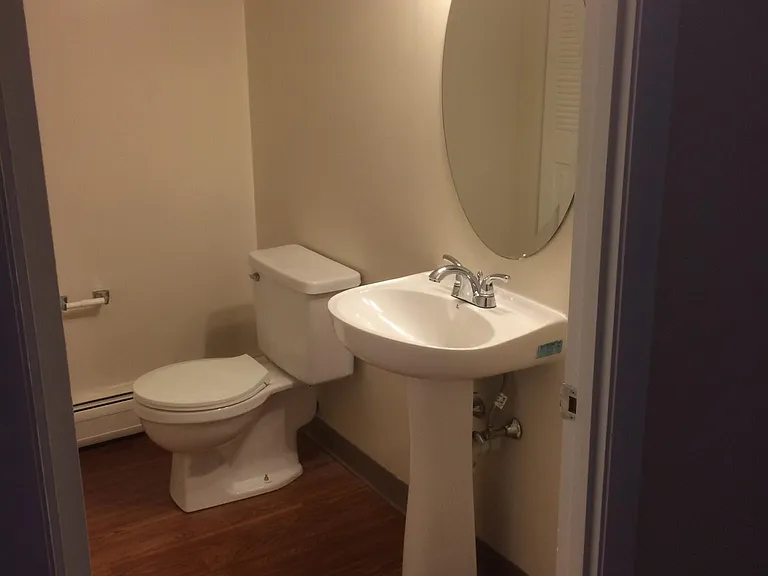 Townhouse half bath