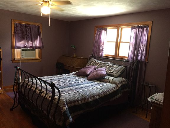 Master bedroom with walk-in