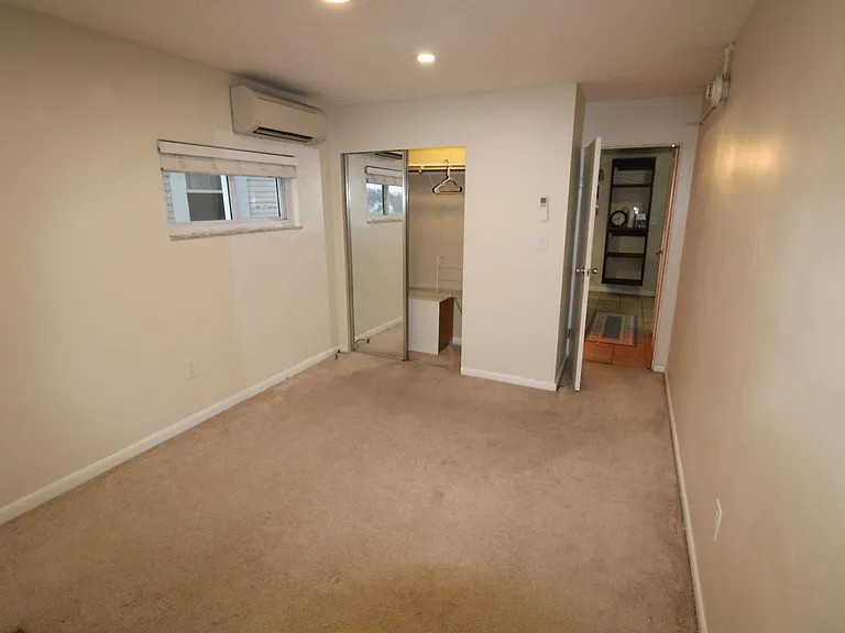 Bedroom View toward hallway and Kitchen.
