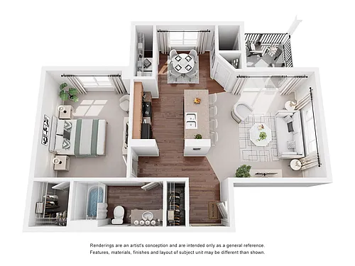 Floor plan Cedar B