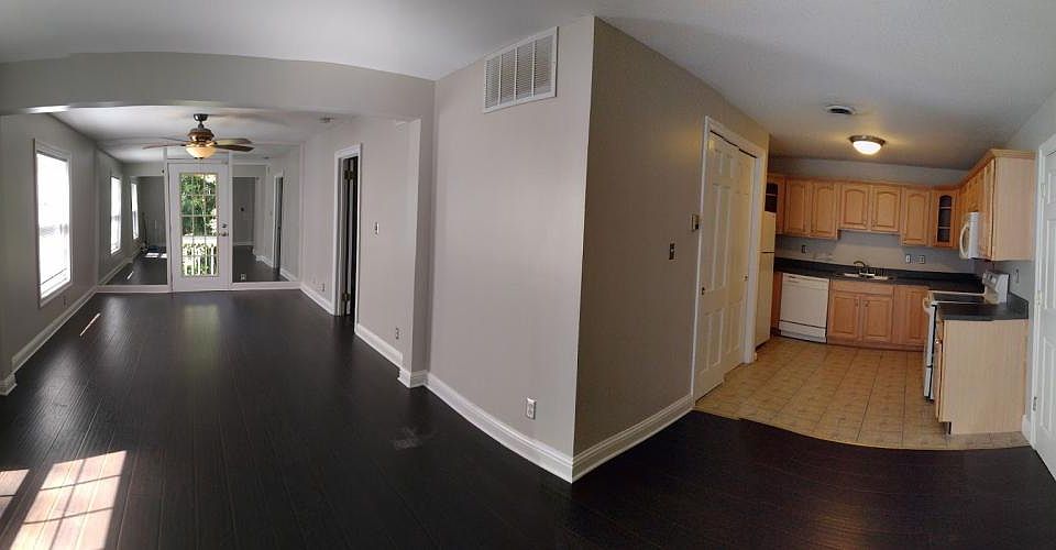 Kitchen & Living Room