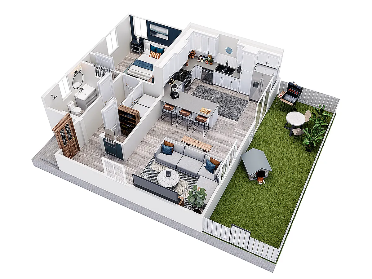 Floor plan Hideaway