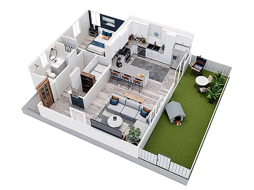 Floor plan Hideaway