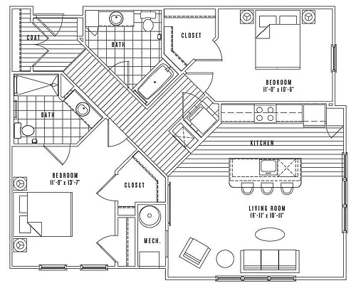 Floor plan B9
