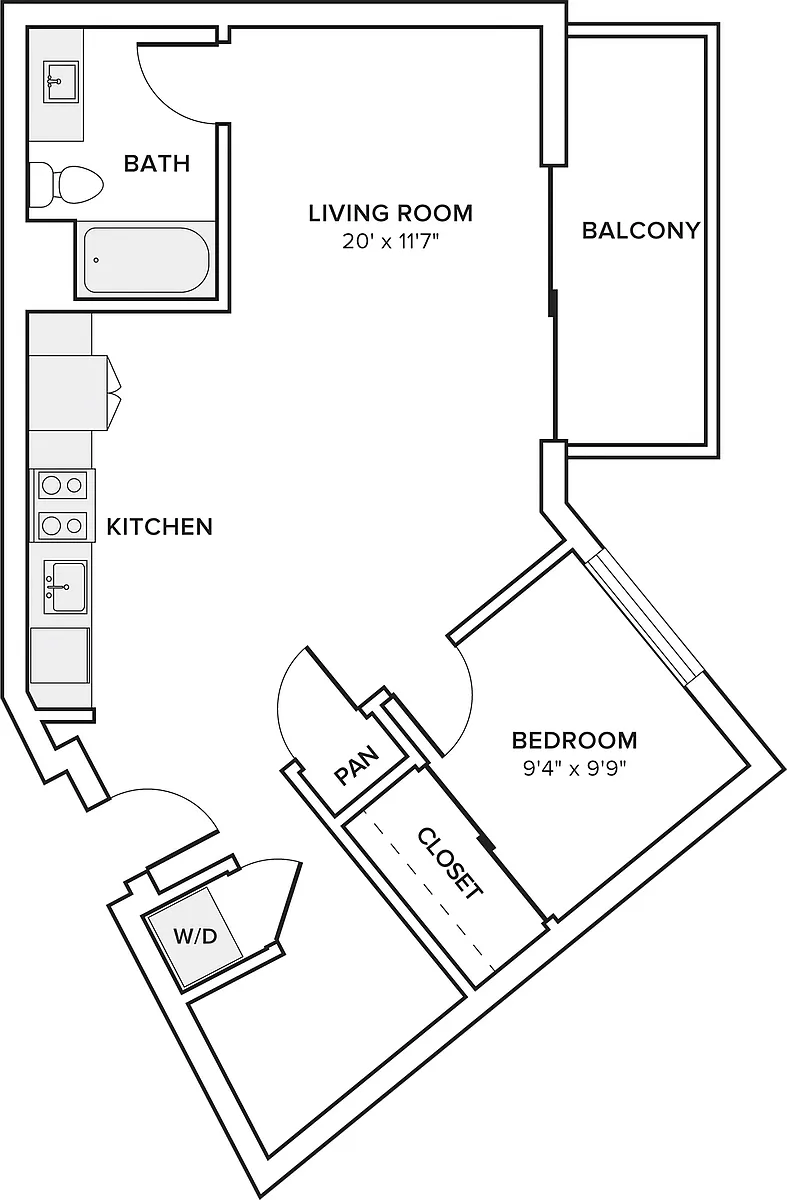 Floor plan A24D