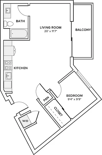 Floor plan A24D