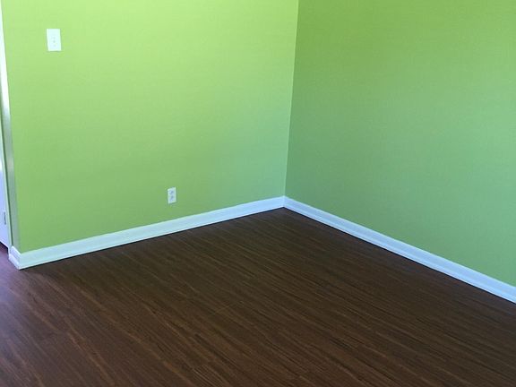 Living Room with new hardwood vinyl flooring.
