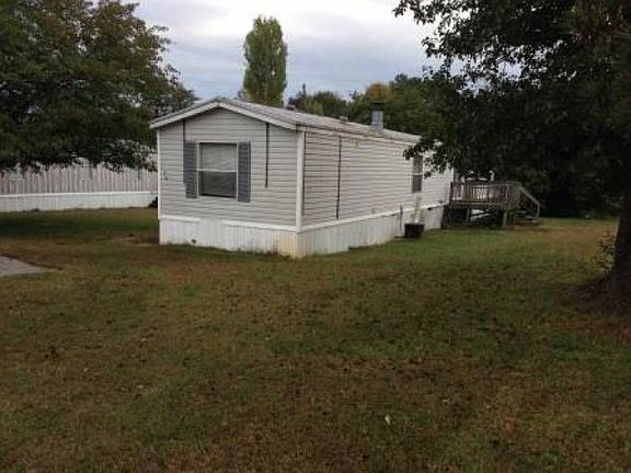 Rear of home