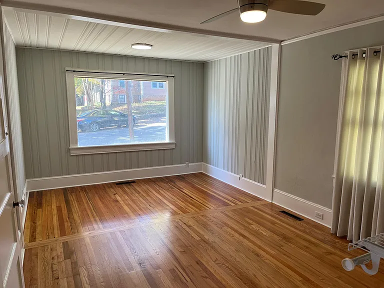 Lots of space and light in this largest of the bedrooms.