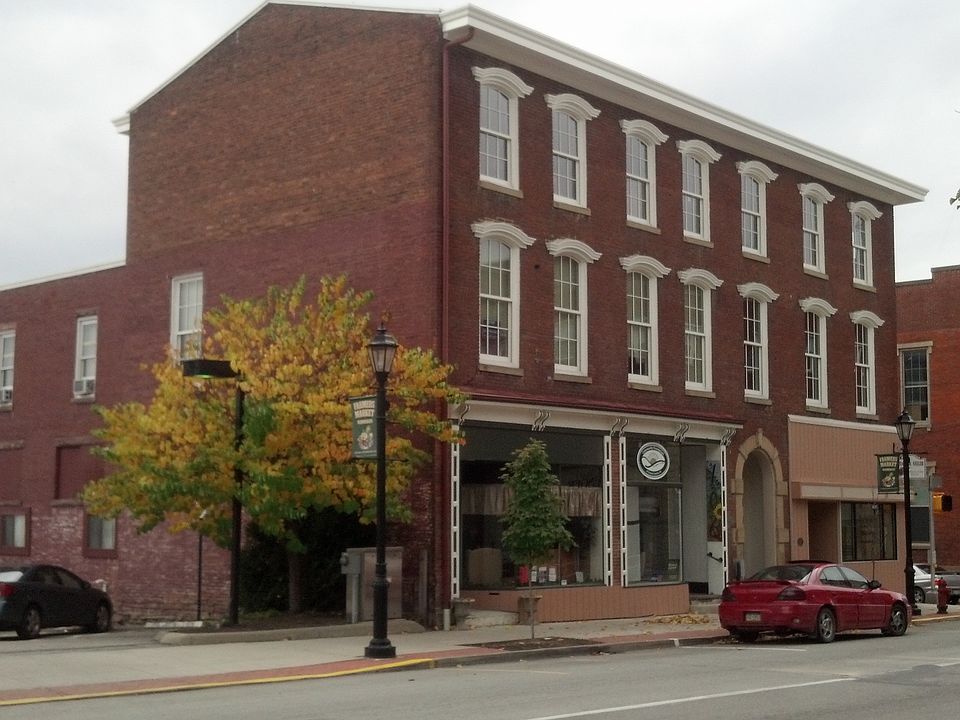 Newly rehabbed historic building in middle of town