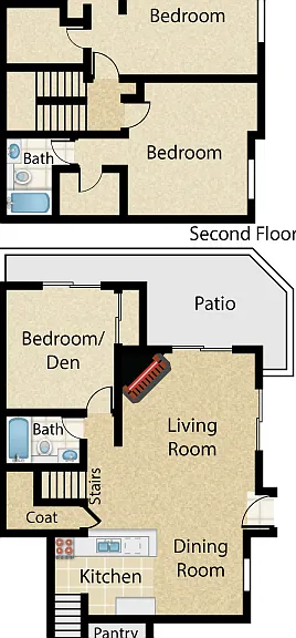 The Monet Floorplan Diagram