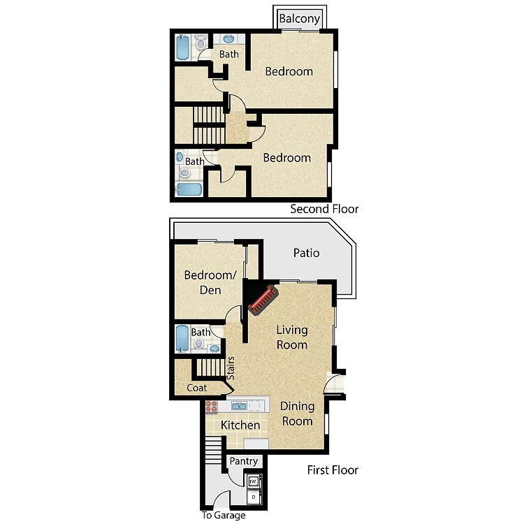 Floor plan The Monet