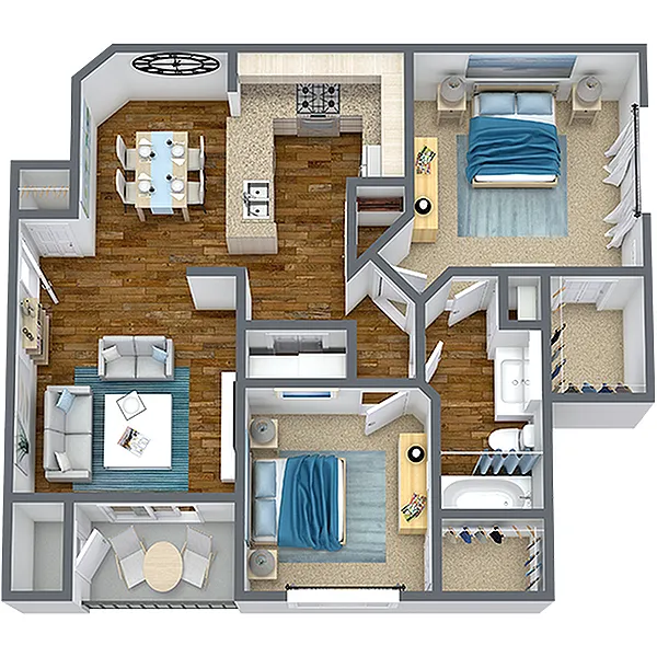 Floor plan B2