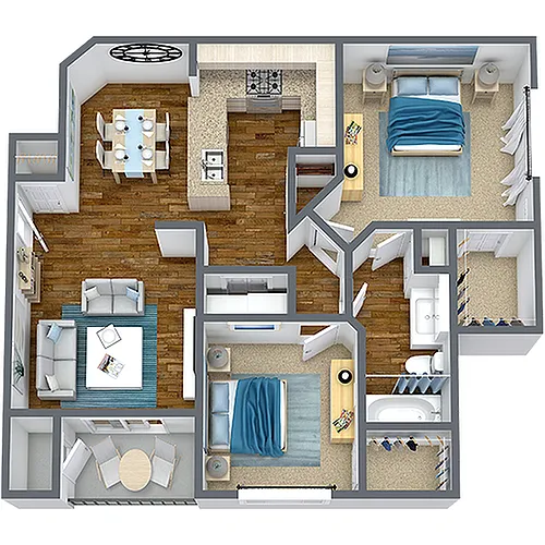 Floor plan B2