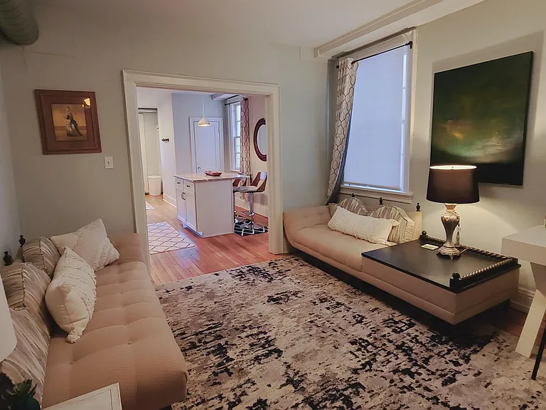Comfy, bright living room