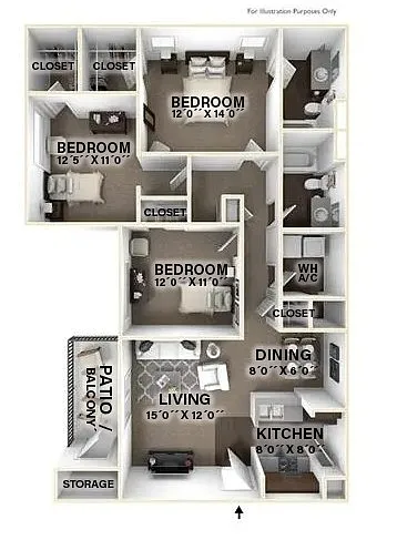 Floor plan C1 Wrangler