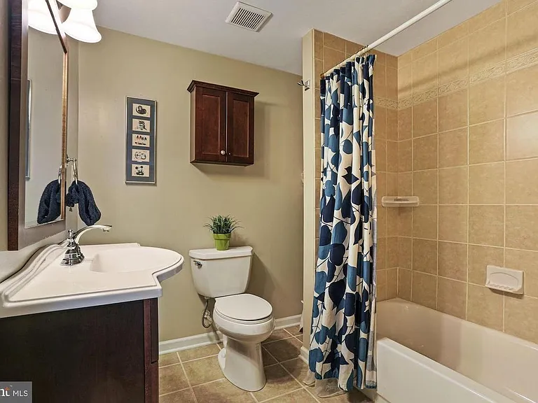 Basement bathroom