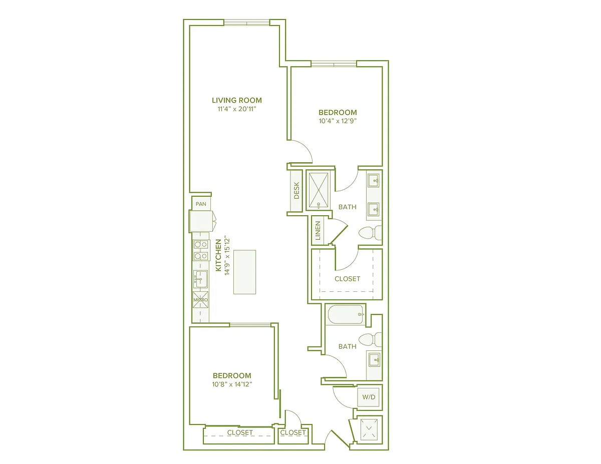 Floor plan B25