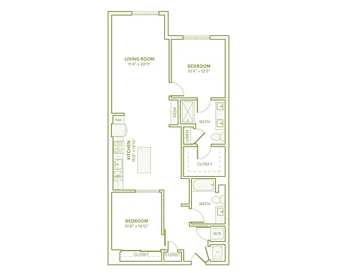 Floor plan B25
