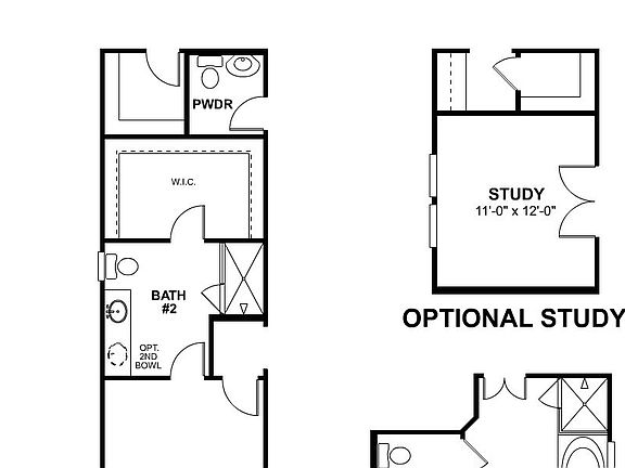 Balcones II First Floor Options