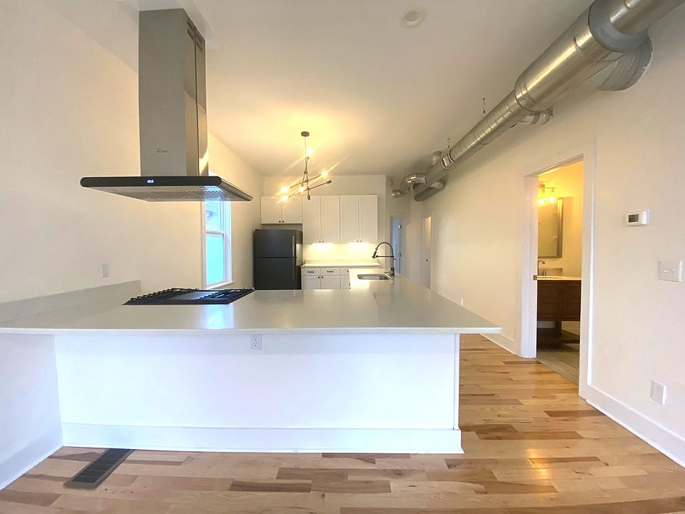 Chef's delight. There is a lot of storage and counter space.
