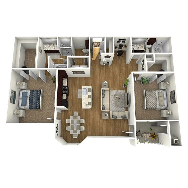 Floor plan 2-B4