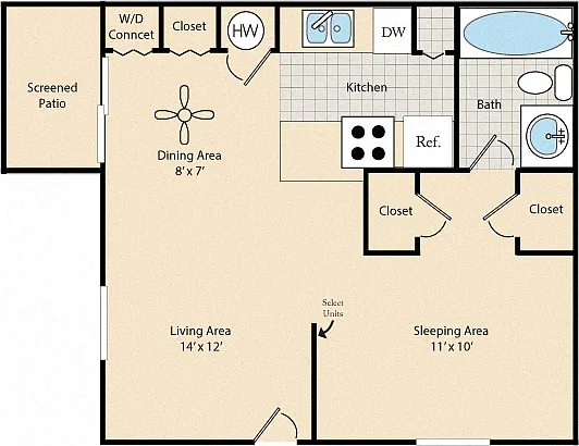 Floor plan The Juniper