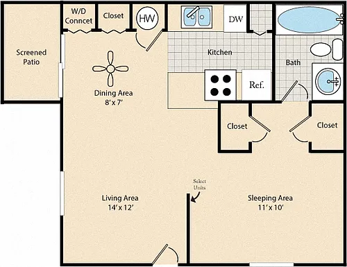 Floor plan The Juniper