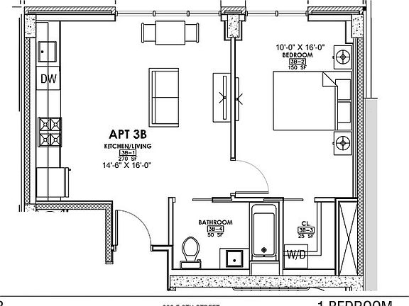2nd image of 639 E 9th St APT 3B