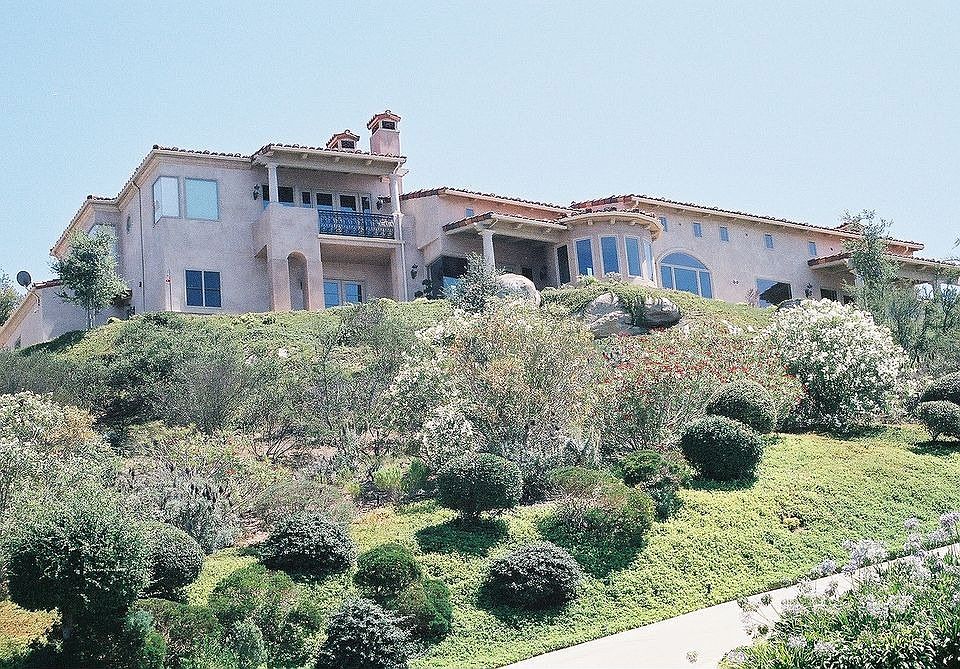 The back of the house